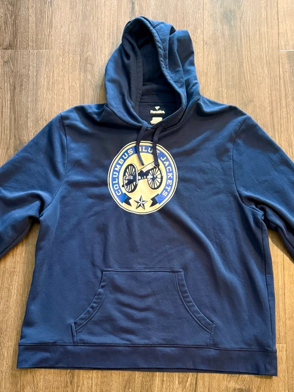 Fanatics Men's Big & Tall NHL Columbus Blue Jackets Hoodie - Blue - Size 3XL